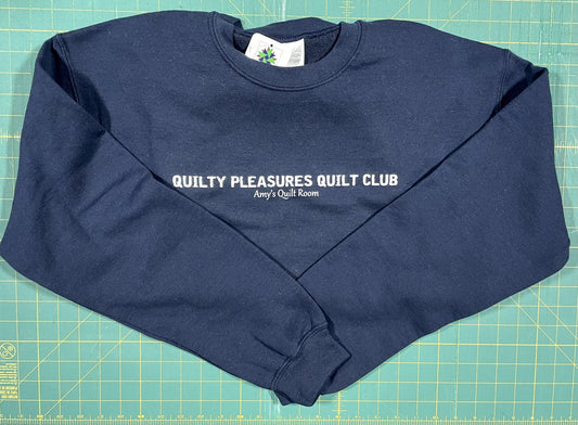 AQR Club Indulge Crew Sweatshirt - Navy