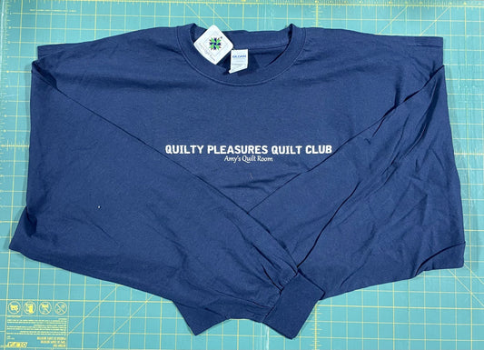 AQR Club Indulge Long Sleeve T-Shirt - Navy