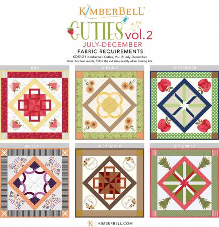 Kimberbell Cuties Volume 2 July - December