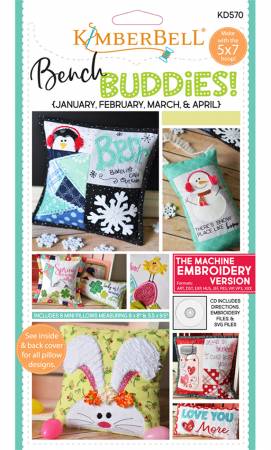 Bench Buddies Embroidery Jan-April