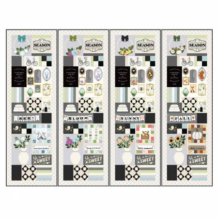 Quilting Through the Seasons Ladder Quilt