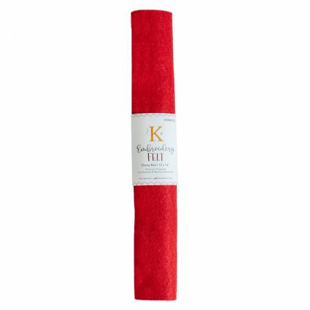 Kimberbell Felt Cherry Red