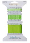 Kimberbell Crocheted Edge Trim Lime Green