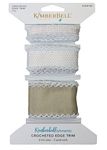 Kimberbell Crocheted Edge Trim Grey