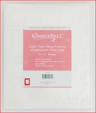 Light Tear-Away Precuts 10" X12" KDST102