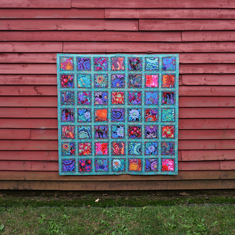 Jewel Frame Quilt Kit - Green