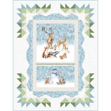 One Snowy Day Quilt Kit