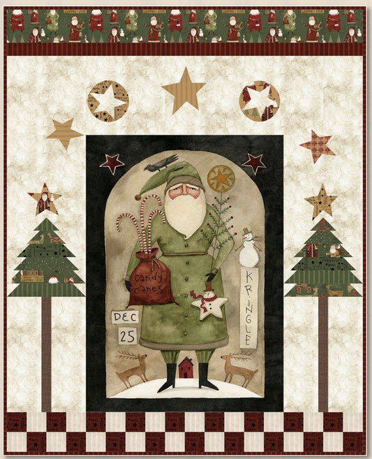 Kris Kringle Panel Quilt Kit