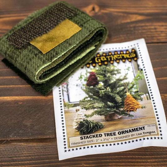 Stacked Tree Green Ornament Kit PRI 555