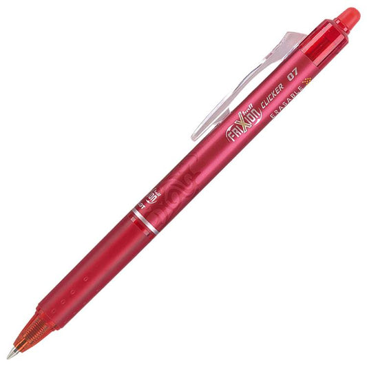 Frixion Clicker Gel Pen Red FXC REDFBC Pilot#12