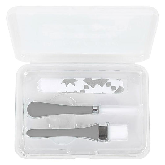 Oh Sew Clean Brush & Cloth Set - ISE 758 (Grey)