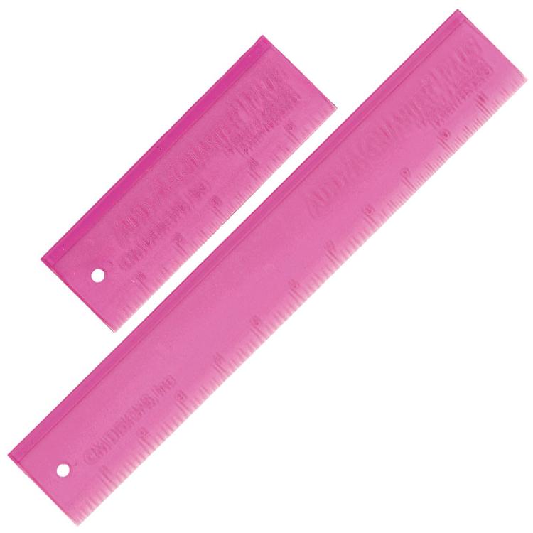 Add A Quarter Plus Ruler Combo AAQP COMBO PINK CM Design#1