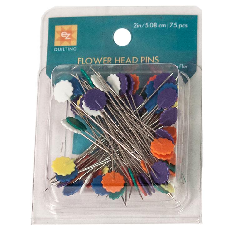 Flower Head Pins 75 ct 881428A EZ#3