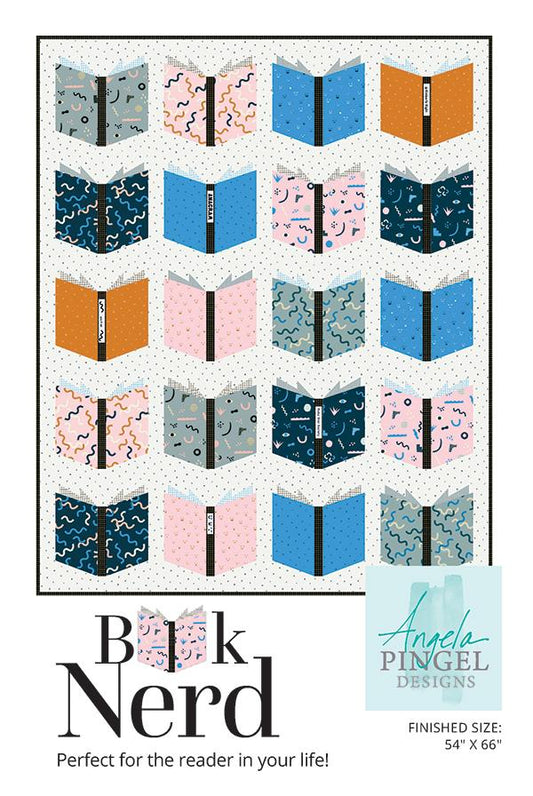 Book Nerd Pattern (featuring Story Book fabric collection)