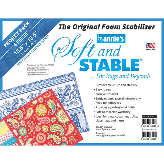 Soft and Stable Project pack White 13.5" x 18.5"