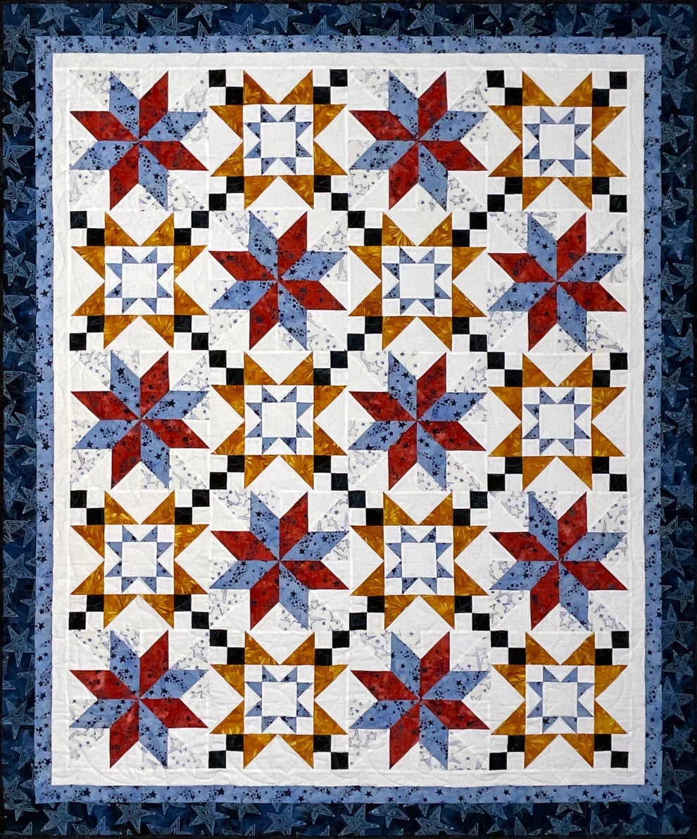 Liberty Rings Lap Quilt Kit