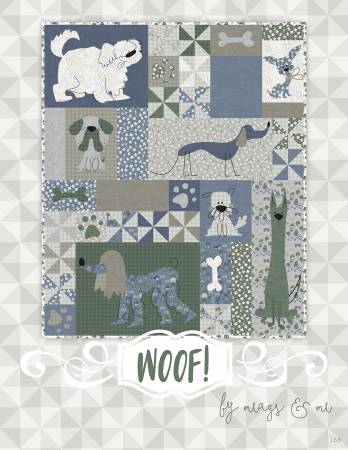 Woof Applique Pattern