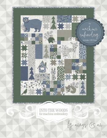 Into the Woods USB Machine Embroidery