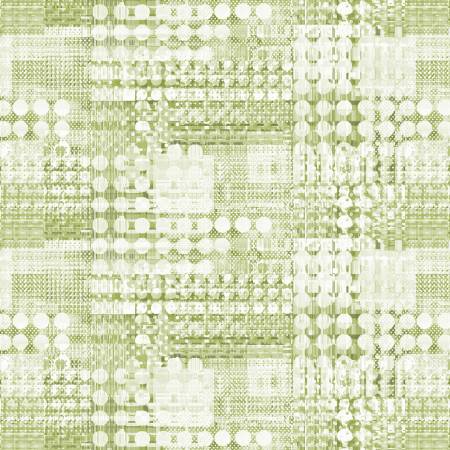 Modern Plaid Light Green - 108 Wide Backing