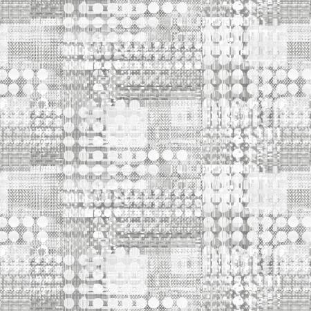 Modern Plaid  Grey - 108 Wide Backing