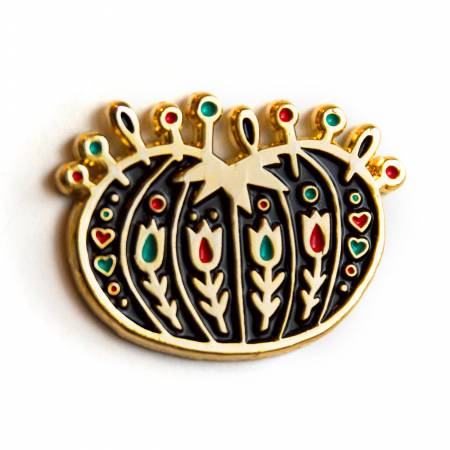 Pin Cushion Enamel Pin