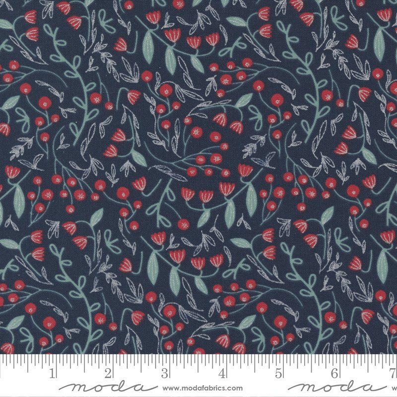 Merrymaking Winter Night by Moda