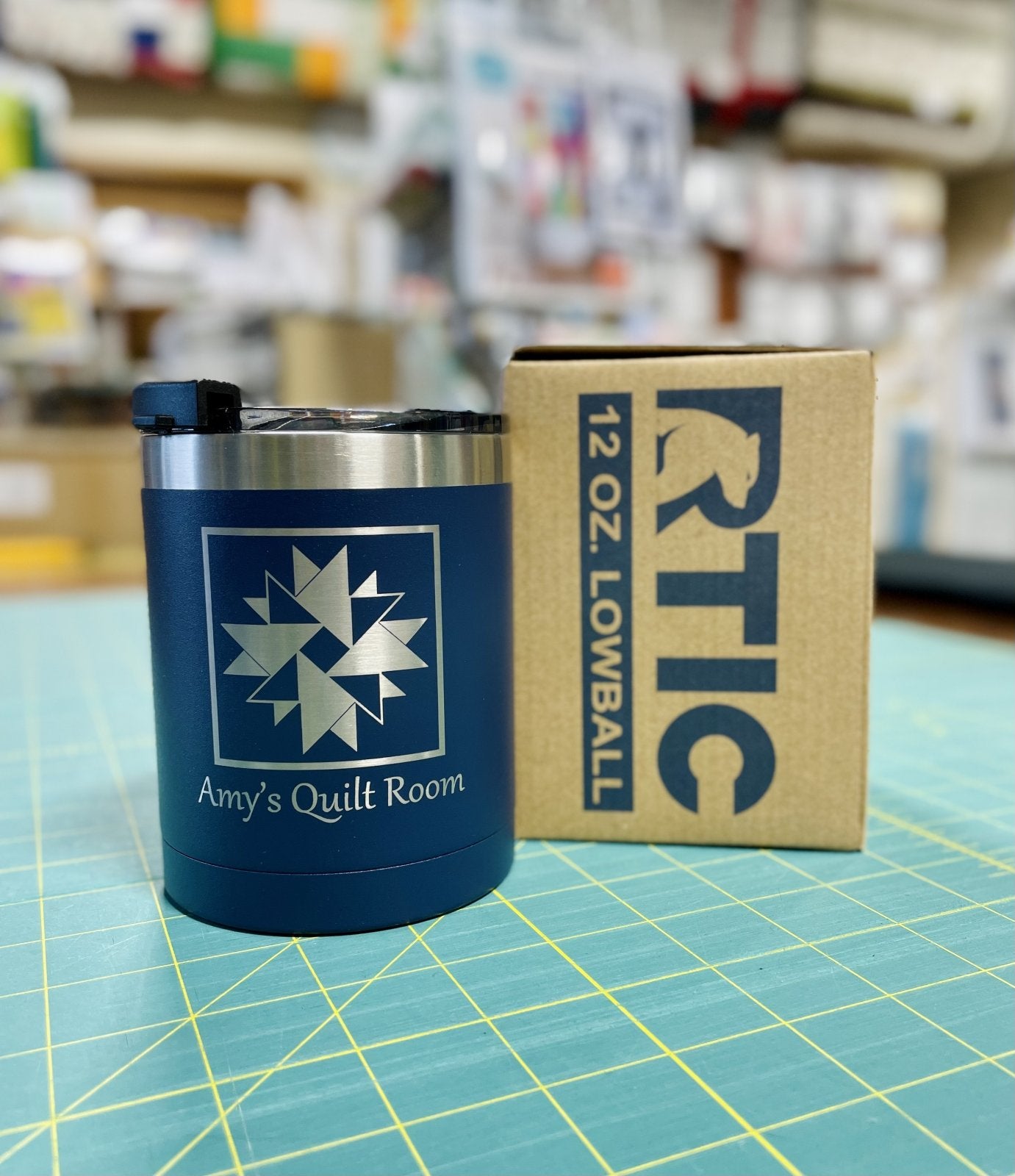 AQR RTIC 12oz Lowball Navy