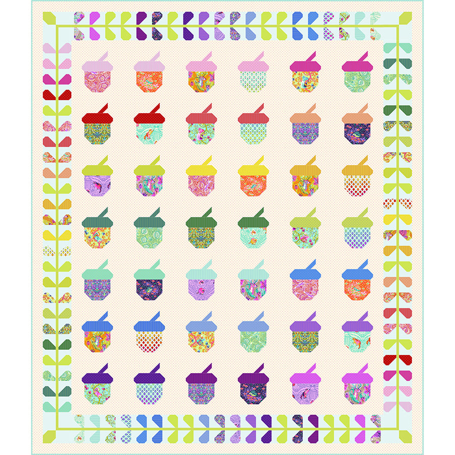 Nutty Quilt Kit by Tula Pink