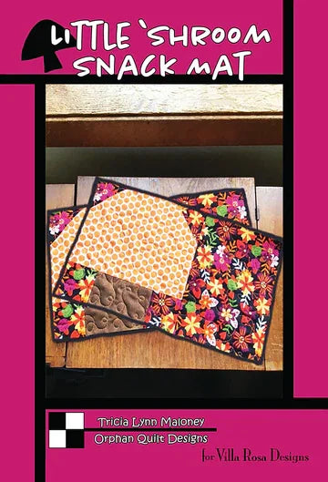 Little 'Shroom Snack Mat by Villa Rosa Designs