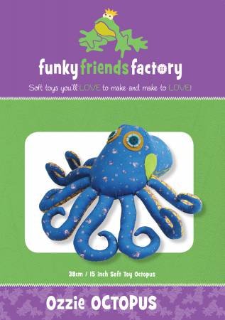 Ozzie Octopus Pattern Funky Friends Factory