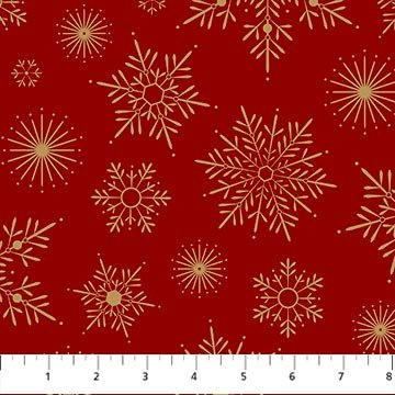 Sparkle - Red Snowflake