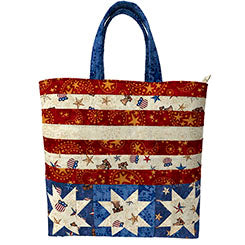 Stars & Bars Tote Pattern