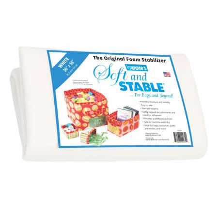 Soft and Stable White 100% Polyester Foam 36" x 58" Stabilizer