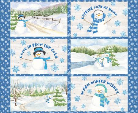 Monthly Placemats January 36in X 43in Placemat Panel