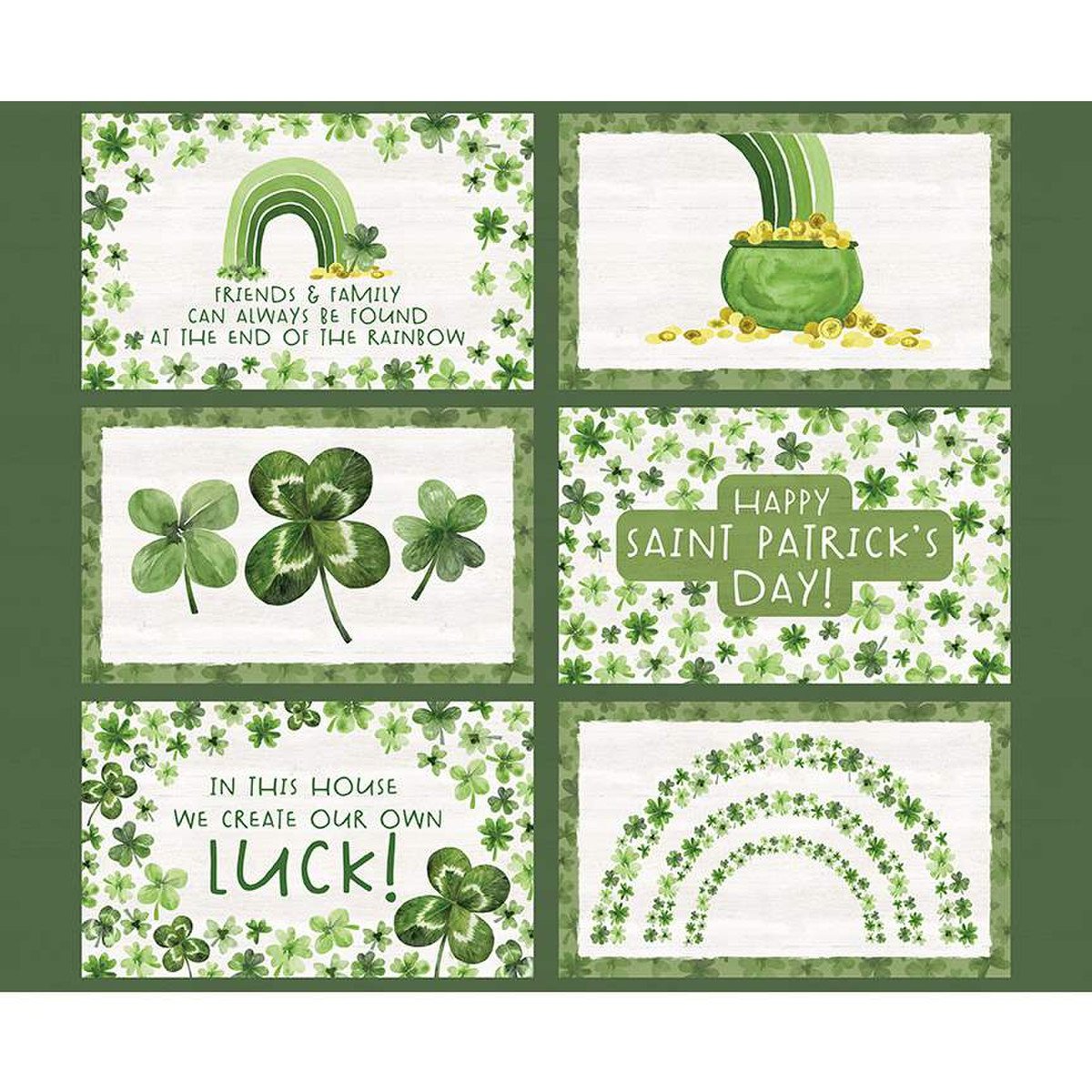 Monthly Placemats March 36in X 43in Placemat Panel (Riley Blake Designs)