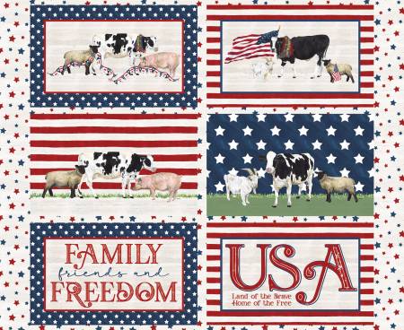 Monthly Placemats July 36in X 43in Placemat Panel (Riley Blake Designs)