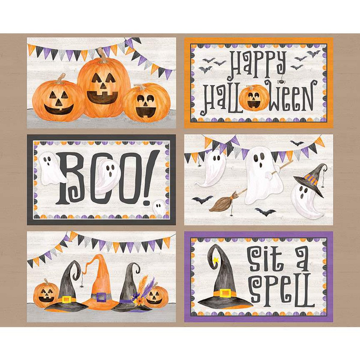 October Placemat Kit (Riley Blake Design)