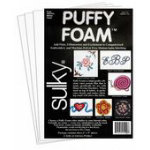 Sulky Puffy Foam 2mm White, 3 pack
