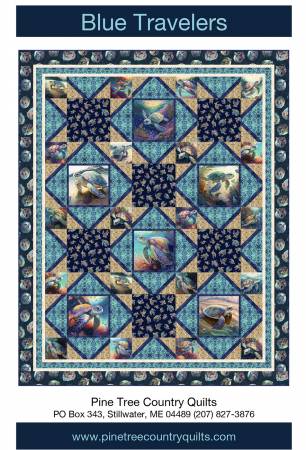 Blue Travelers Pattern