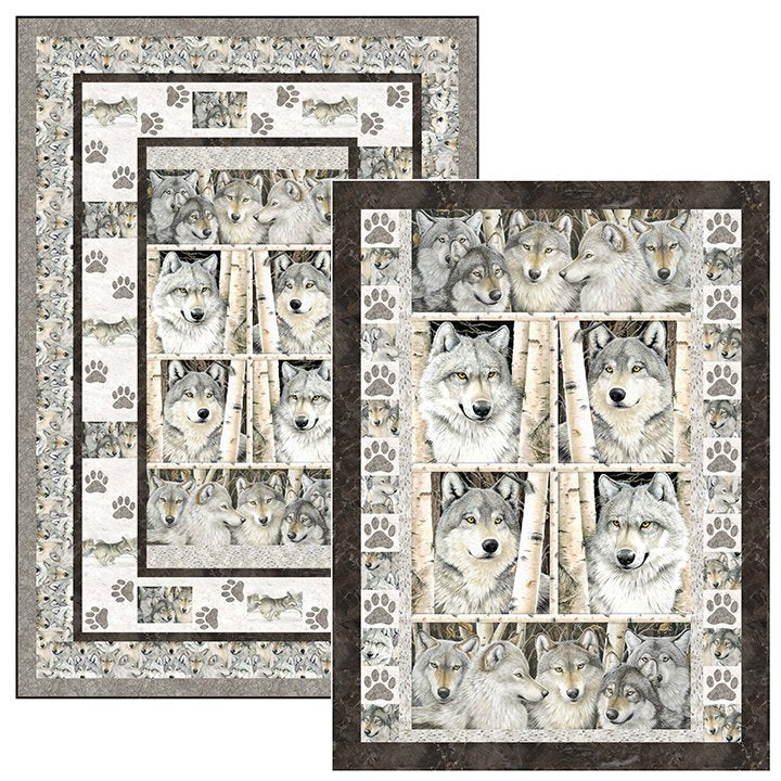Gray Wolves Pattern