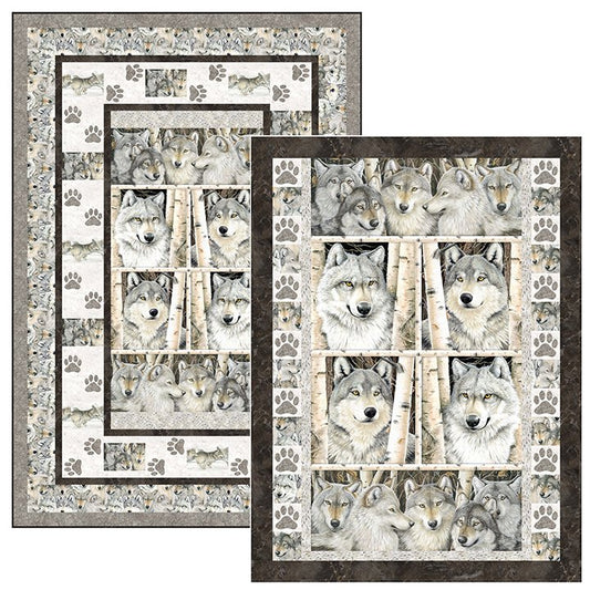 Gray Wolves Pattern
