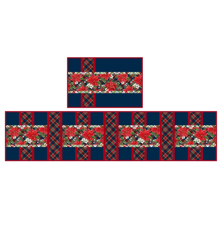 Fresh Wrapped Placemats and Runner Kit