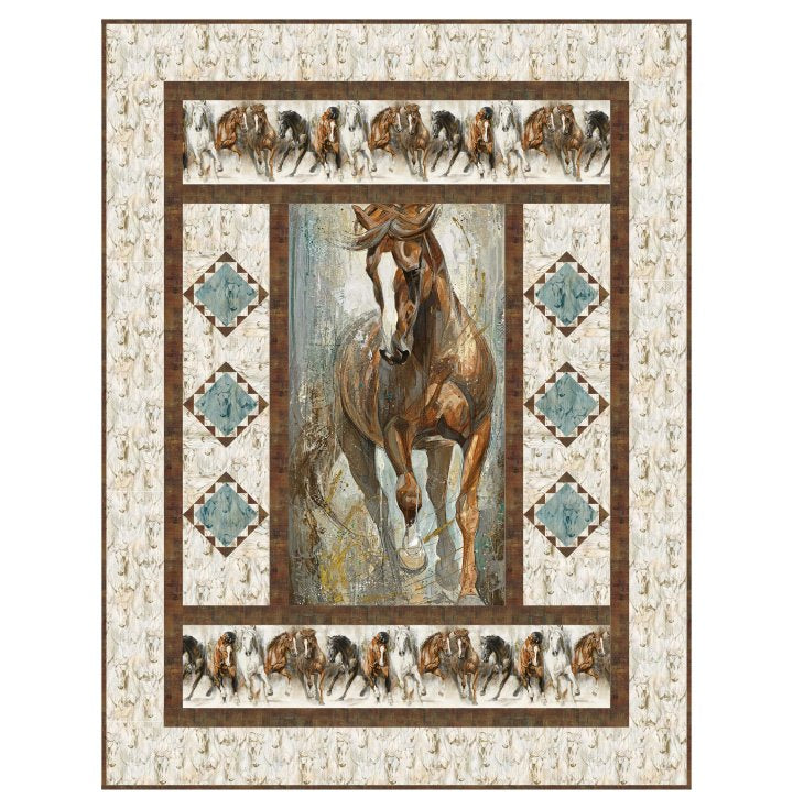 Run With Me Quilt Kit