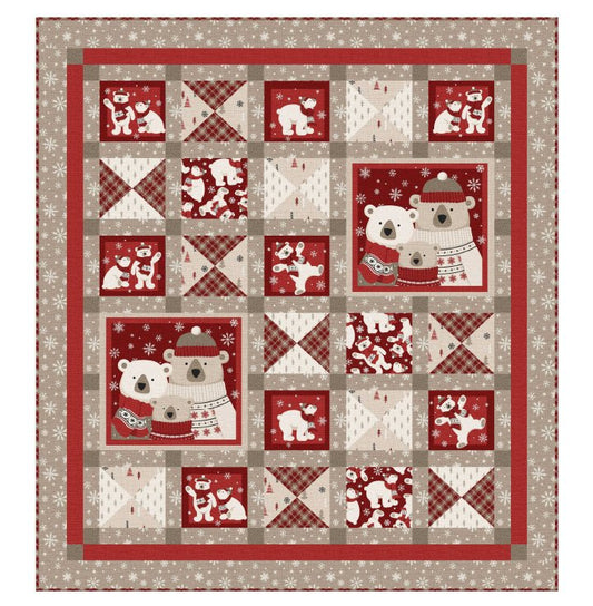 Warm & Cozy Flannel Collage Pattern