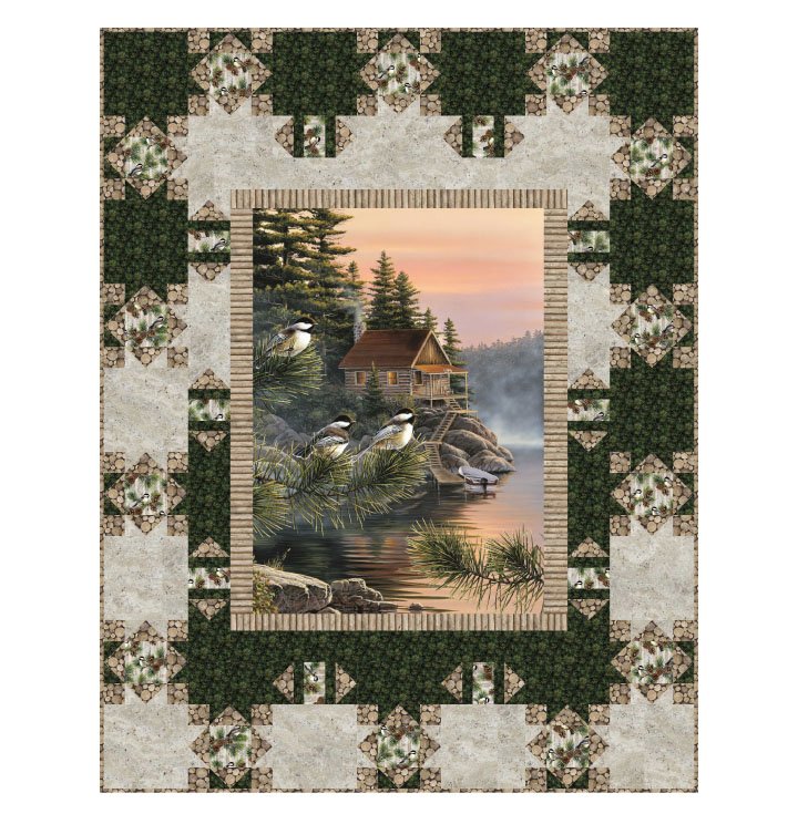 Cabin on the Lake Pattern