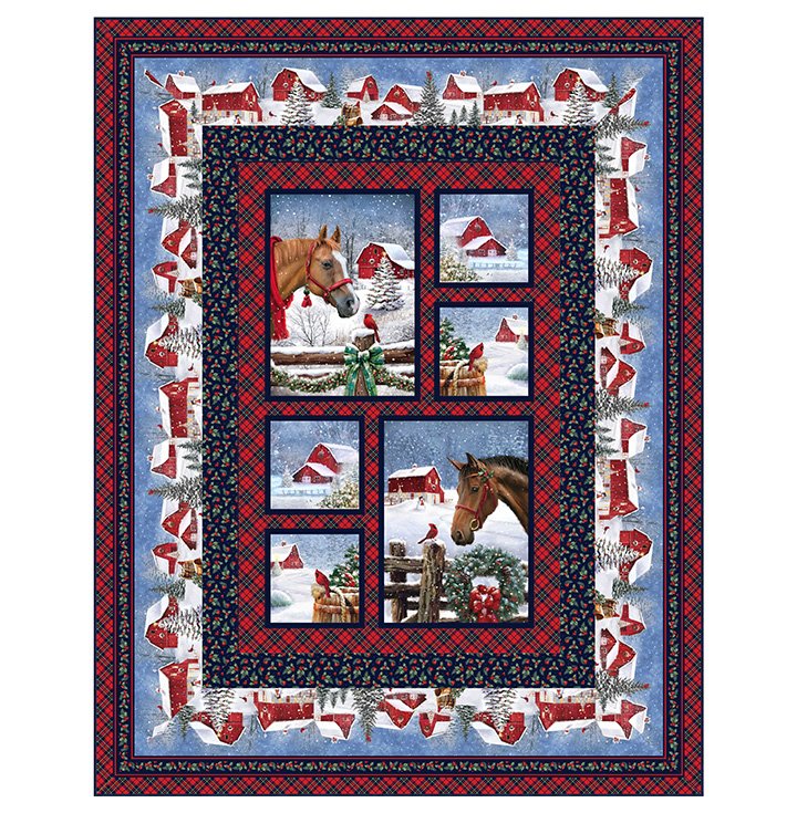 Framed Pattern (featuring) Farmstead Friends