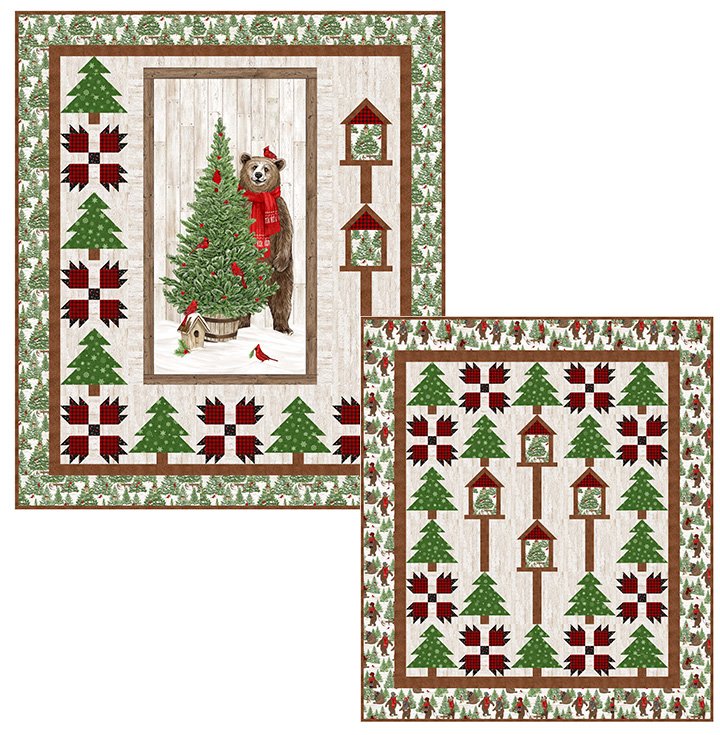 Bear Tracks Quilt Kit