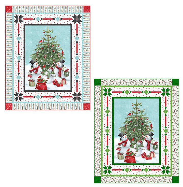 Jolly Gathering Pattern (featuring Holly Jolly fabric collection)