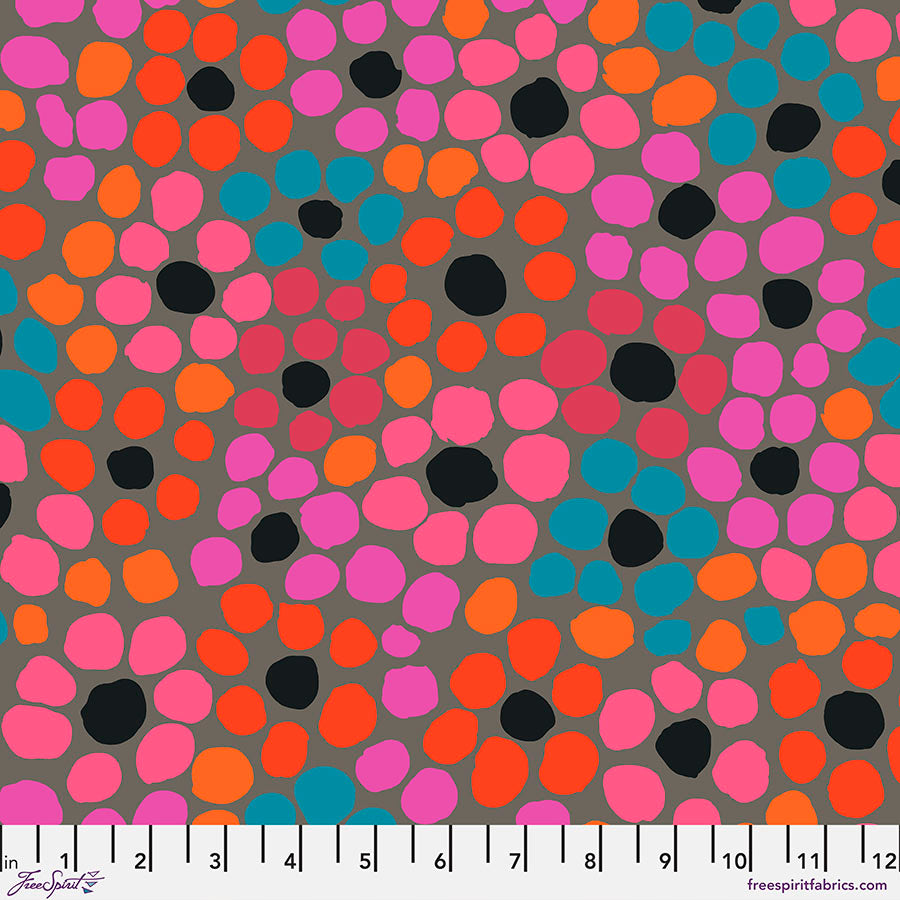 Kaffe - Flower Dot Grey
