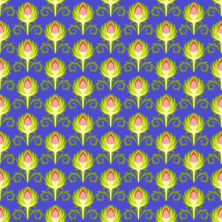 Vegetable Patch - Artichoke - Blue